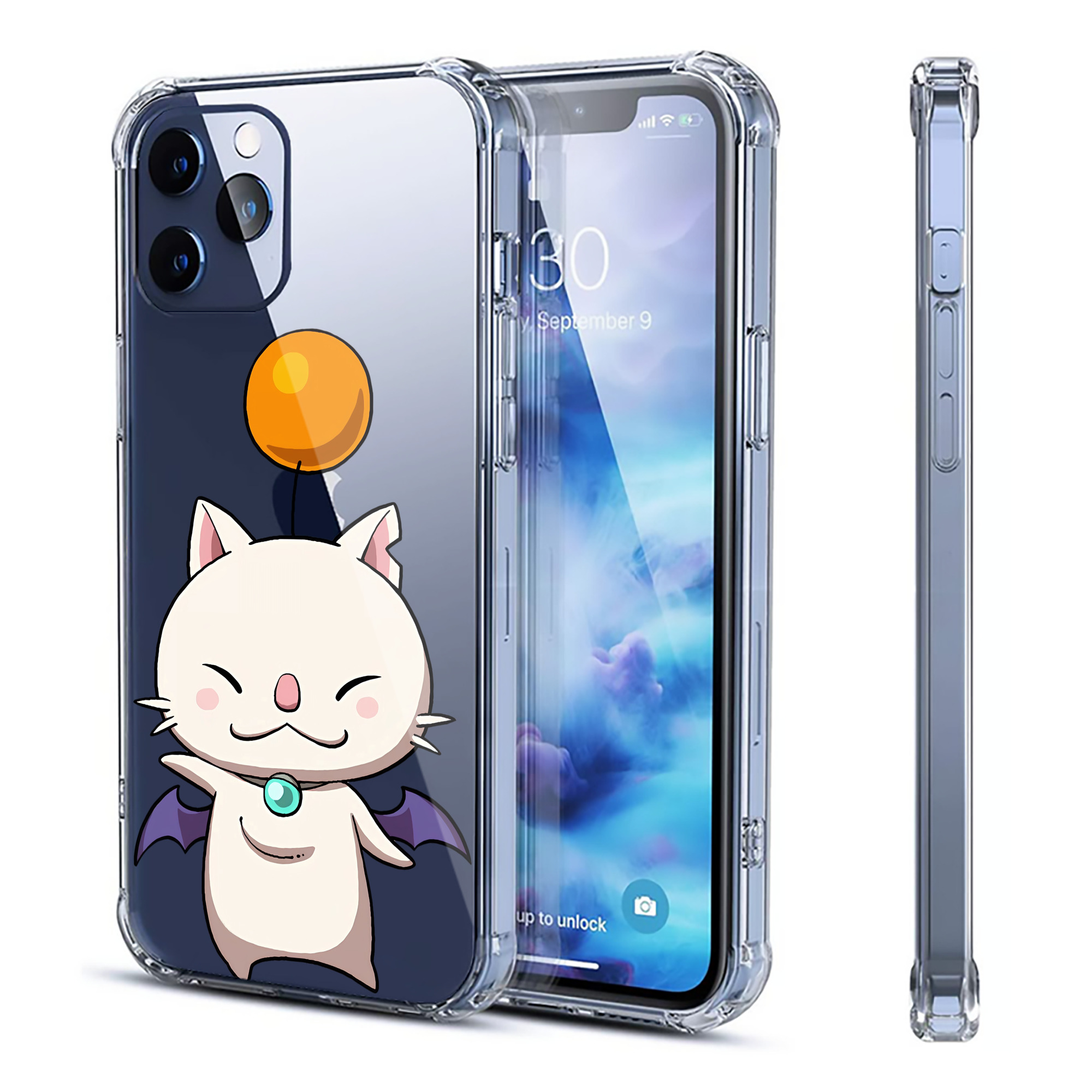 （画像用） 妖怪ウォッチ Yo-kai Watch 【iPhone 12シリーズ対応】透明スマホケース（クリアソフトケース）